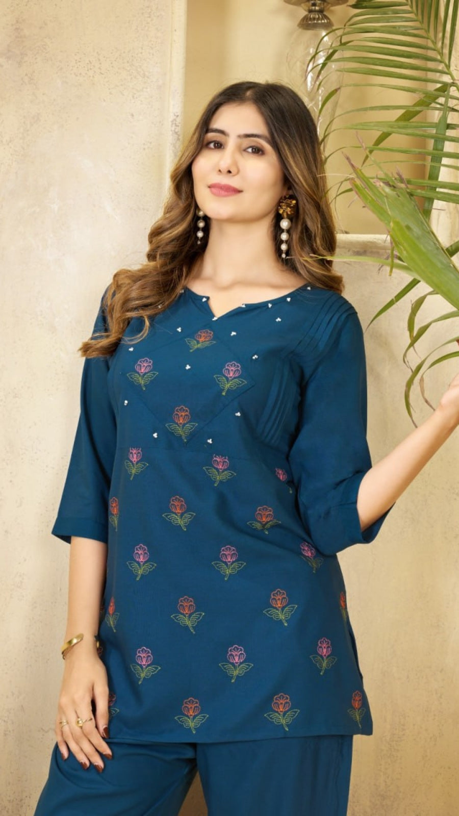 Elegant Embroidered Co-Ord Set for Women