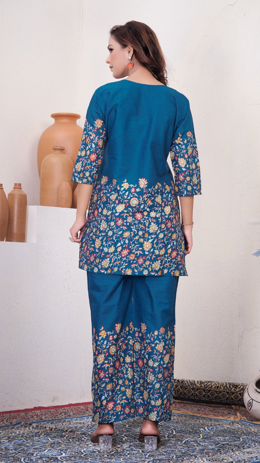 Premium Printed Cotton Co-Ord Set for Women | Designer Festive & Daily Wear Outfit