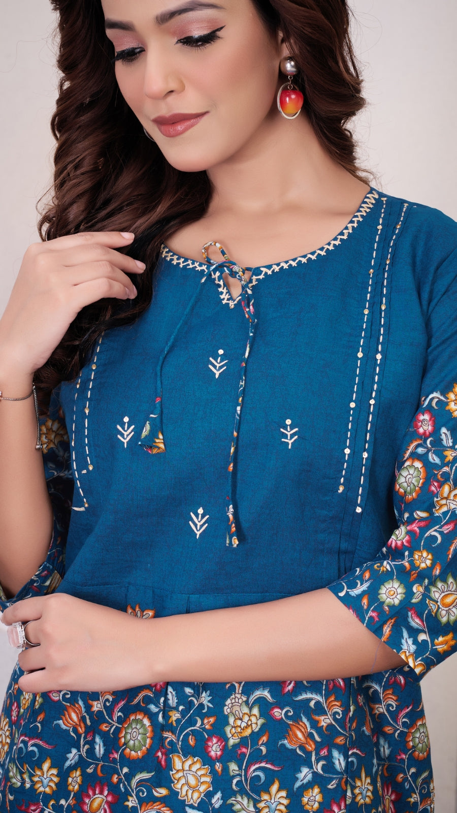 Premium Printed Cotton Co-Ord Set for Women | Designer Festive & Daily Wear Outfit