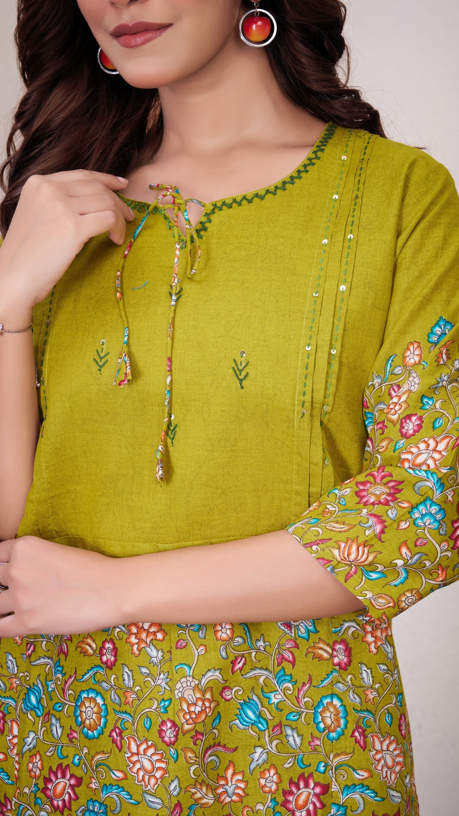 Premium Printed Cotton Co-Ord Set for Women | Designer Festive & Daily Wear Outfit