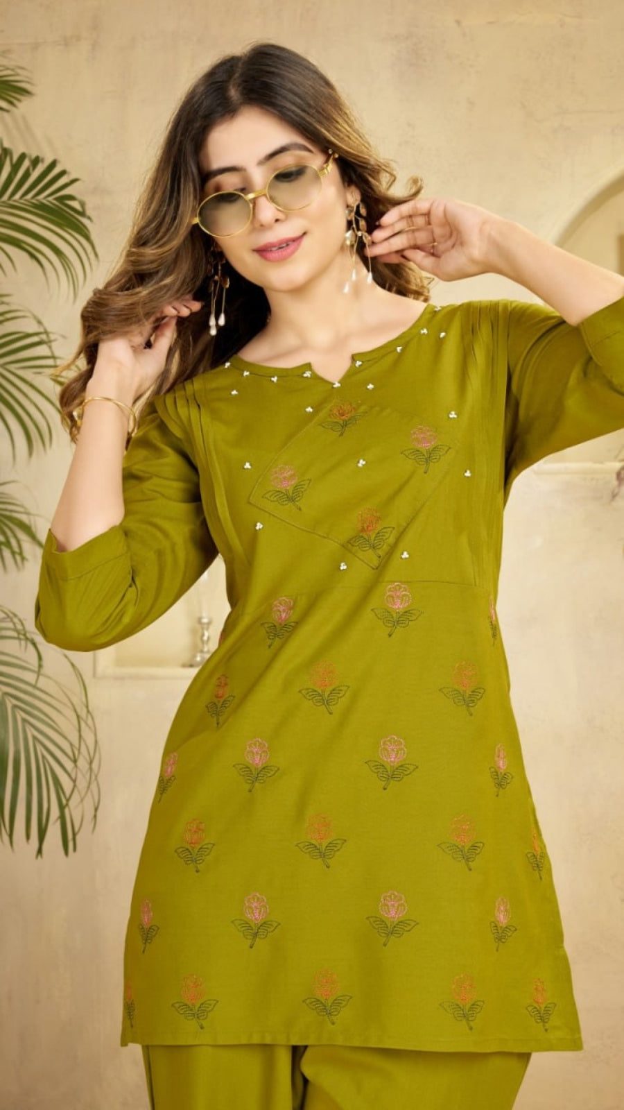 Elegant Embroidered Co-Ord Set for Women