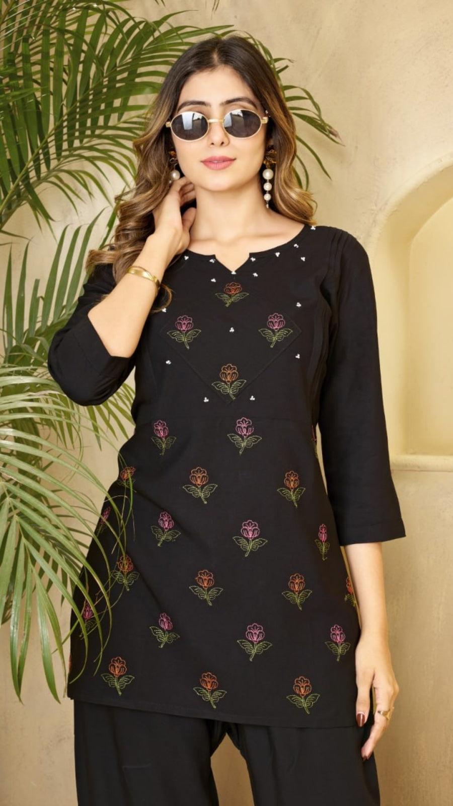 Elegant Embroidered Co-Ord Set for Women