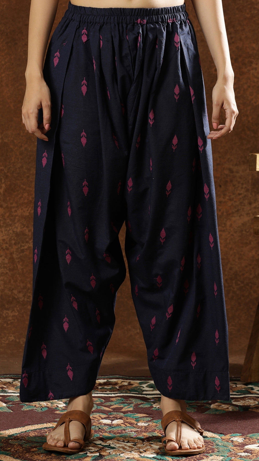 Women Viscose Heavy Quality Embroidery Work Notch Neck Straight Kurti Farshi Salwar with Dupatta