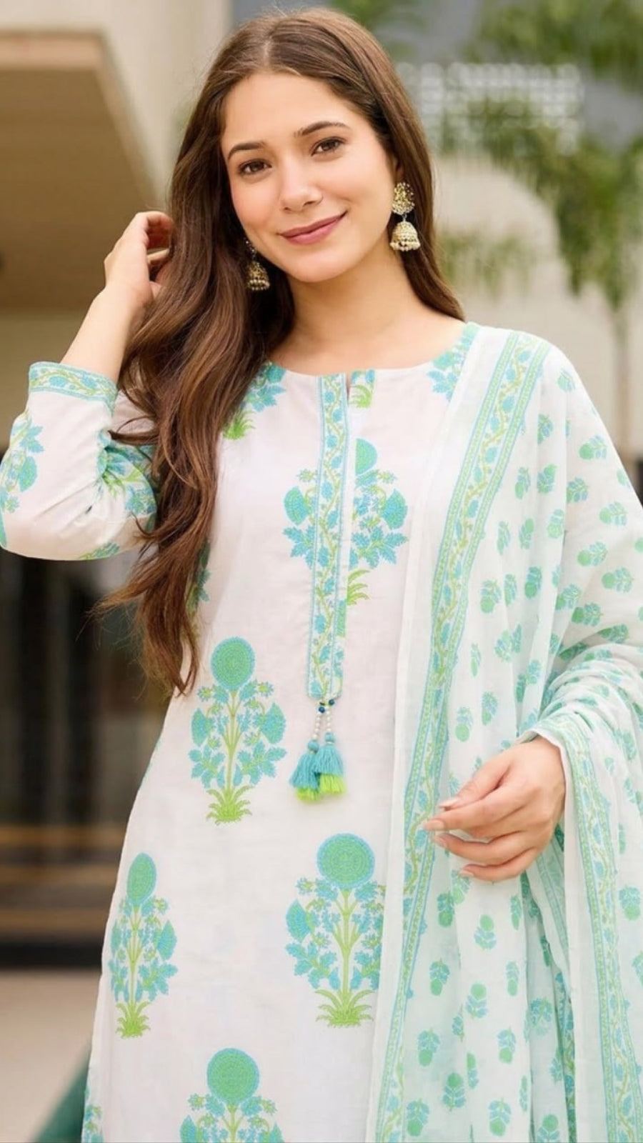 Women’s Printed Rayon Straight Kurta Pant Dupatta Set | Elegant Ethnic Wear Suit Set for Festive & Casual Wear