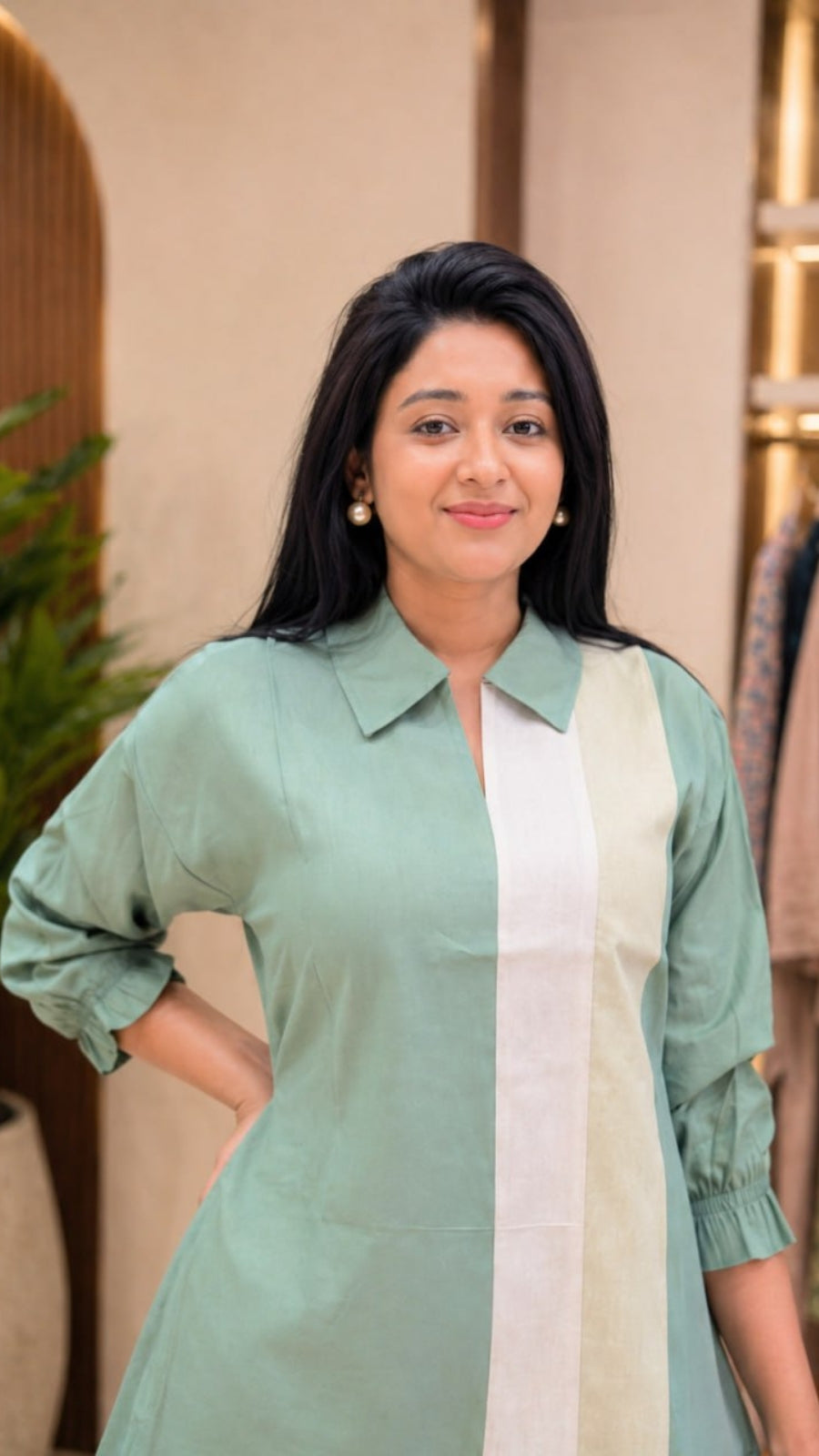 Premium Cotton Embroidered Co-Ord Set for Women | Elegant Kurti Plazo Set | Daily Wear to Vacation Style