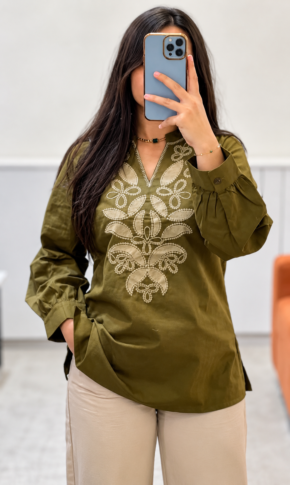 Women Pure Cotton Embroidery Cord Set with Pant | Stylish Ethnic Wear for Women